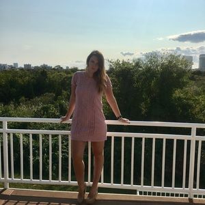 Abercrombie and fitch pink dress